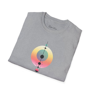 Pastel Circles Minimalist Art | Unisex Softstyle T-Shirt