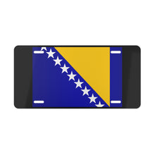 Load image into Gallery viewer, Bosnia &amp; Herzegovina Flag Vanity Plate