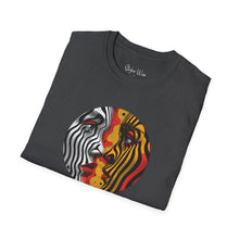 Load image into Gallery viewer, Abstract Face to Face Art | Unisex Softstyle T-Shirt