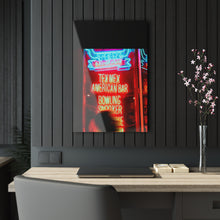 Load image into Gallery viewer, Neon Tex-Mex at Night Acrylic Prints