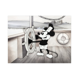 Steamboat Willie |  Horizontal Matte Posters