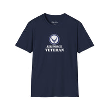 Load image into Gallery viewer, U.S. Air Force Veteran 2 | Unisex Softstyle T-Shirt