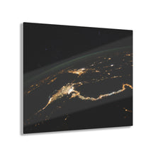 Load image into Gallery viewer, Israel &amp; Cairo at Night from Space Acrylic Prints