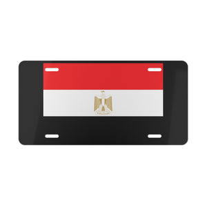 Egypt Flag Vanity Plate