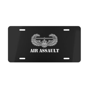 U.S. Army Air Assault Vanity Plate