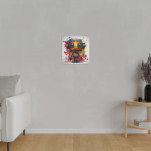 Load image into Gallery viewer, Painting Robot Wall Art | Square Matte Canvas