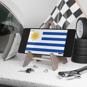 Uruguay Flag Vanity Plate