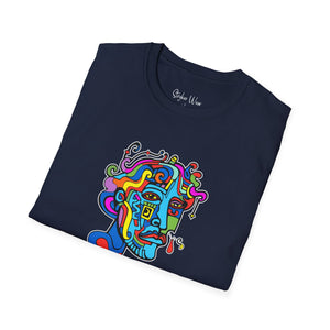 Abstract Portrait | Unisex Softstyle T-Shirt