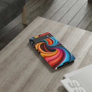 Funky Swirls | iPhone, Samsung Galaxy, and Google Pixel Tough Cases