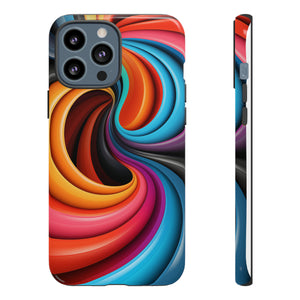 Funky Swirls | iPhone, Samsung Galaxy, and Google Pixel Tough Cases