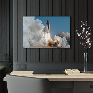 Launching of the Shuttle Discovery and the STS 51-G Mission Acrylic Prints