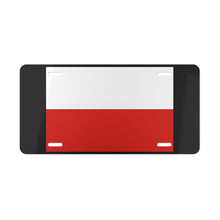 Load image into Gallery viewer, Poland Flag Vanity Plate