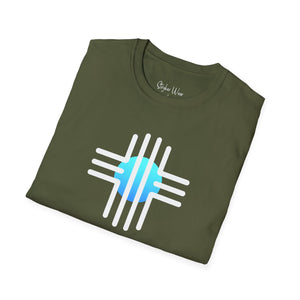 Blue Dot Art | Unisex Softstyle T-Shirt