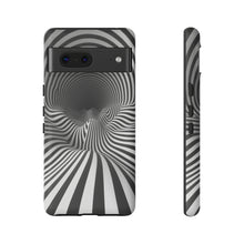 Load image into Gallery viewer, Black &amp; White Illusion | iPhone, Samsung Galaxy, and Google Pixel Tough Cases