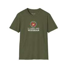 Load image into Gallery viewer, U.S. Marine Corps Veteran 2 | Unisex Softstyle T-Shirt