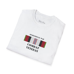 Afghanistan War Combat Veteran | Unisex Softstyle T-Shirt