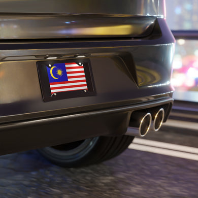 Malaysia Flag Vanity Plate