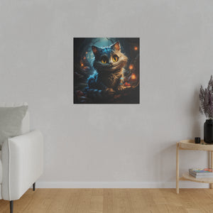 Fantasyland Cat Wall Art | Square Matte Canvas