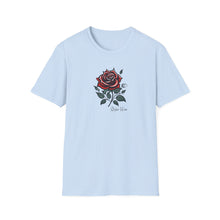 Load image into Gallery viewer, Vintage Tattoo Rose | Unisex Softstyle T-Shirt