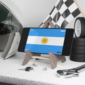 Argentina Flag Vanity Plate