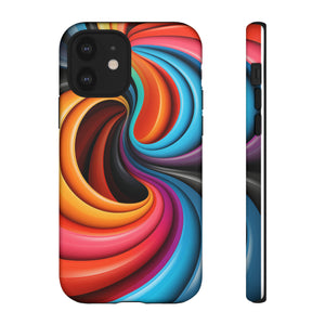 Funky Swirls | iPhone, Samsung Galaxy, and Google Pixel Tough Cases