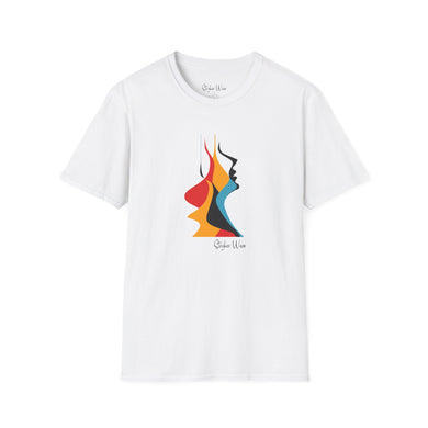 Abstract Model Art | Unisex Softstyle T-Shirt