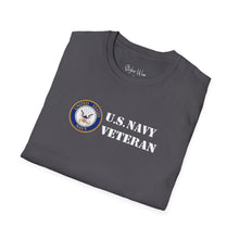 Load image into Gallery viewer, U.S. Navy Veteran | Unisex Softstyle T-Shirt