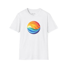 Load image into Gallery viewer, Colorful Sunset Minimalist Art | Unisex Softstyle T-Shirt