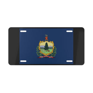 Vermont State Flag Vanity Plate