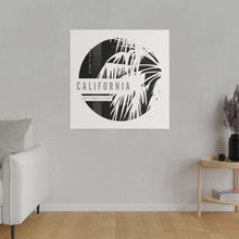 Load image into Gallery viewer, California Black &amp; White Wall Art | Square Matte Canvas