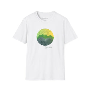 Minimalist Hill Country Art | Unisex Softstyle T-Shirt