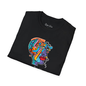 Abstract Portrait 2 | Unisex Softstyle T-Shirt