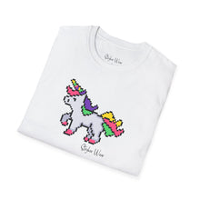 Load image into Gallery viewer, Digital Unicorn | Unisex Softstyle T-Shirt