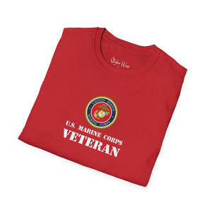 U.S. Marine Corps Veteran 2 | Unisex Softstyle T-Shirt