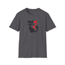 Load image into Gallery viewer, Kitty Hearts | Unisex Softstyle T-Shirt