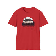 Load image into Gallery viewer, UFO I Want to Believe | Unisex Softstyle T-Shirt