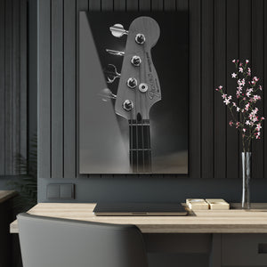 Six Strings 2 Black & White Acrylic Prints