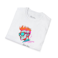 Load image into Gallery viewer, Retro Profile Sketch | Unisex Softstyle T-Shirt