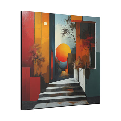 Abstract Home Wall Art | Square Matte Canvas