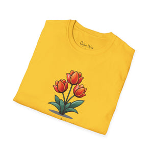 Simple Tulips | Unisex Softstyle T-Shirt