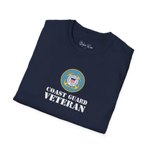 Load image into Gallery viewer, U.S. Coast Guard Veteran 2 | Unisex Softstyle T-Shirt