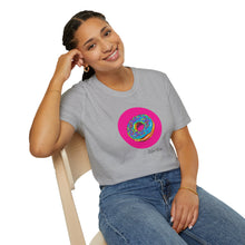 Load image into Gallery viewer, Neon Pink Donut | Unisex Softstyle T-Shirt