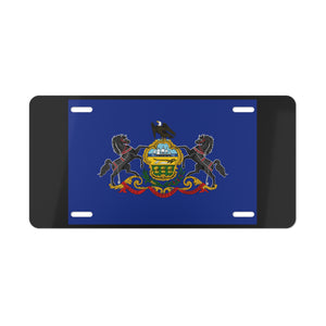 Pennsylvania State Flag Vanity Plate