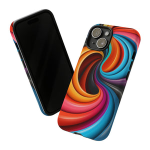 Funky Swirls | iPhone, Samsung Galaxy, and Google Pixel Tough Cases