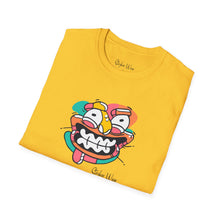 Load image into Gallery viewer, Funky Face Art | Unisex Softstyle T-Shirt