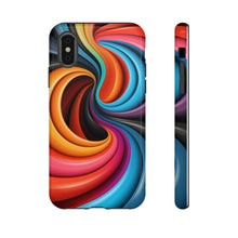 Load image into Gallery viewer, Funky Swirls | iPhone, Samsung Galaxy, and Google Pixel Tough Cases