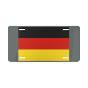 Germany Flag Vanity Plate