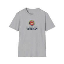 Load image into Gallery viewer, U.S. Marine Corps Veteran 2 | Unisex Softstyle T-Shirt