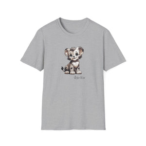 Happy Lion Cub | Unisex Softstyle T-Shirt