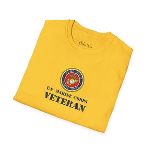 U.S. Marine Corps Veteran 2 | Unisex Softstyle T-Shirt